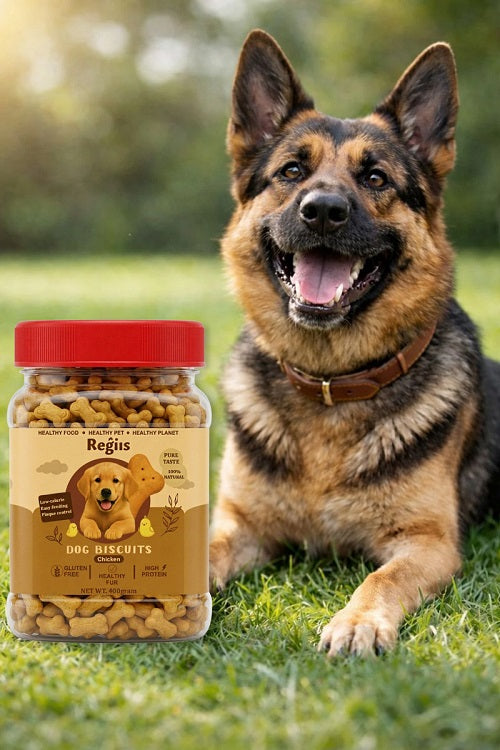 Chicken Dog Biscuits – Crunchy, High-Protein Training Treats