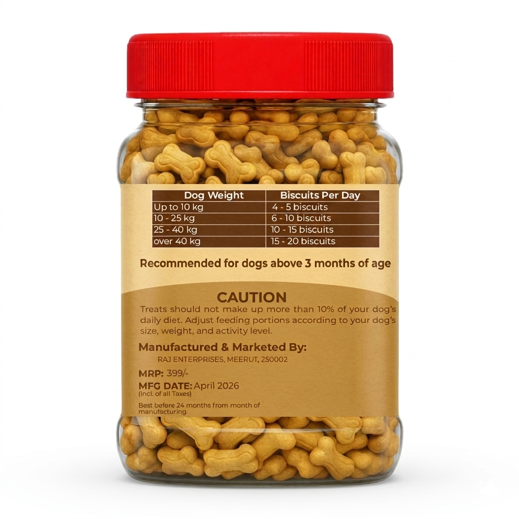 Regiis Chicken Dog Biscuits – Crunchy Low-Calorie Training Treats