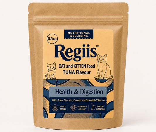 Regiis Cat & Kitten Food – Tuna Flavour | Complete & Balanced Daily Nutrition