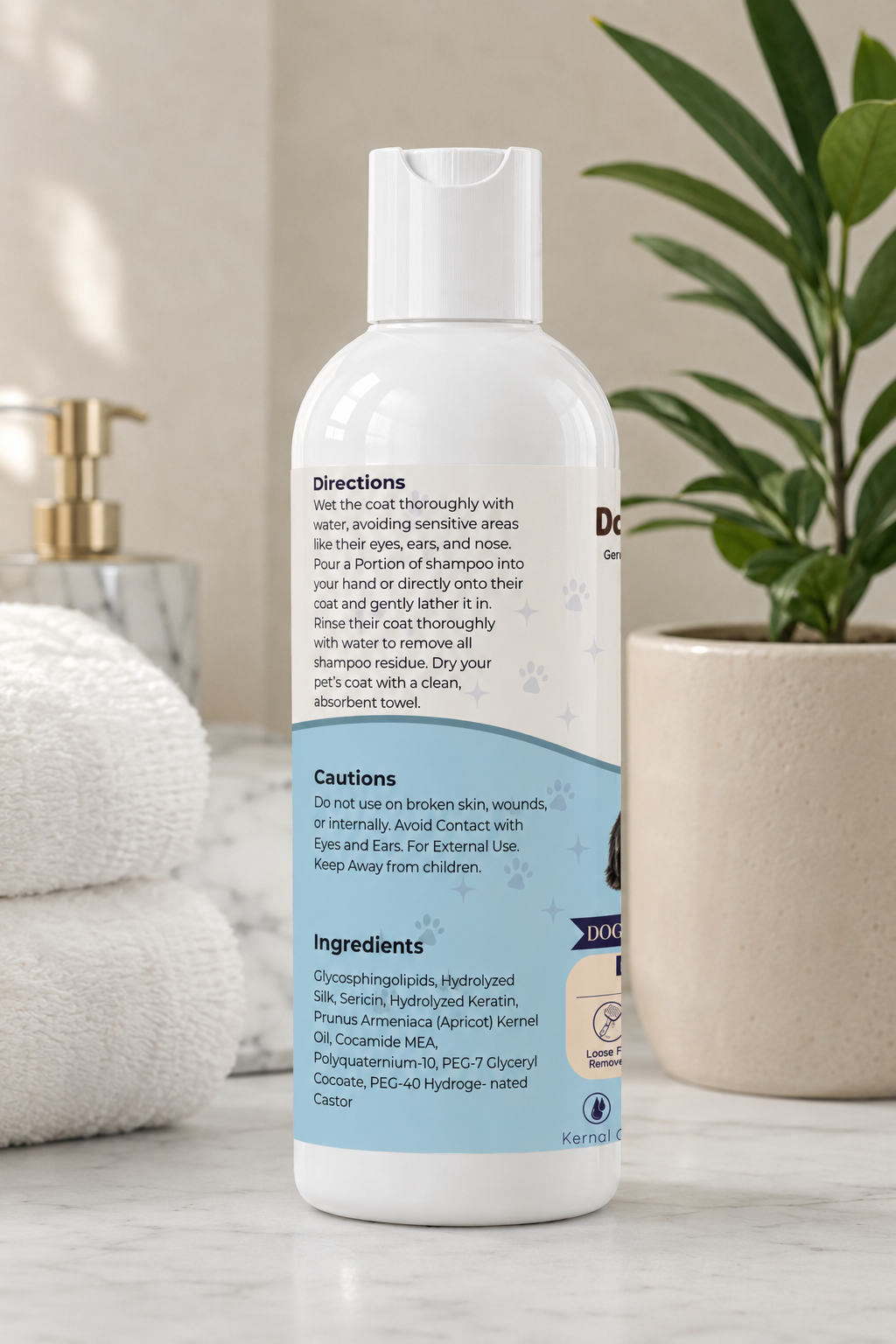 Regiis De-Shedding shampoo ingredients